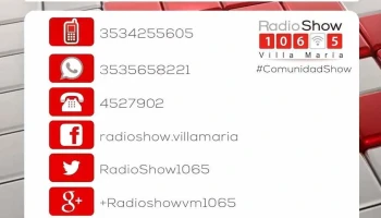 Radio Show Villa María 106.5 - X5900 Villa María