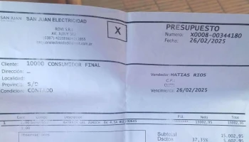 San Juan Electricidad - Salta