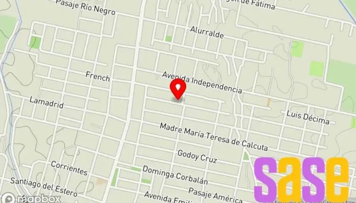 mapa de 99.300 MHz. Emisora de radio en Tucumán