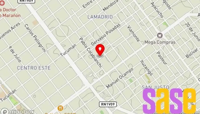 mapa de Accorluz Electricidad e Iluminación Tienda de iluminación en Villa María