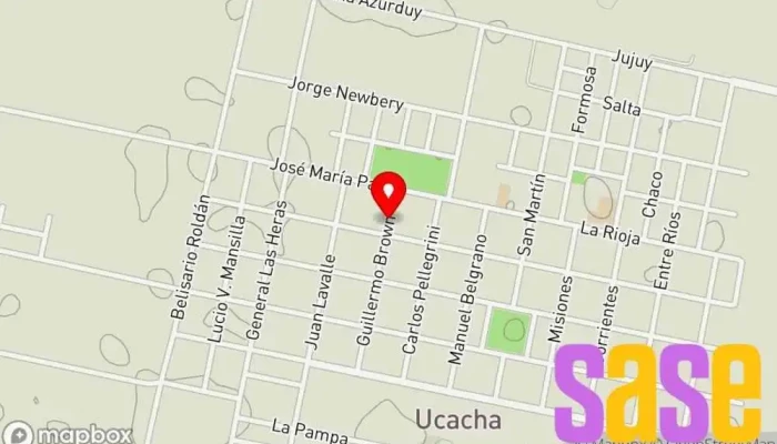 mapa de AGP Electrónica y Refrigeración Taller de reparaciones eléctricas en Ucacha