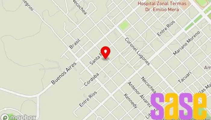mapa de Al Aire 24.7 Radio Online Emisora de radio en Termas de Río Hondo