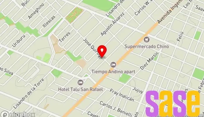 mapa de Alarmas CMV Electronica Proveedor de alarmas de coche, Tienda de alarmas antirrobo en San Rafael