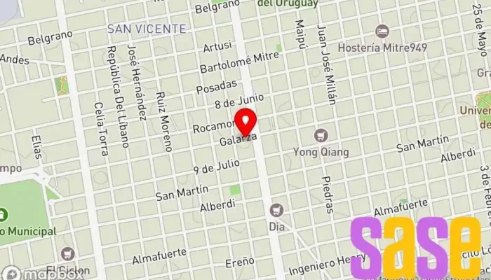 mapa de Alvic Electronica Comercio en Concepción del Uruguay