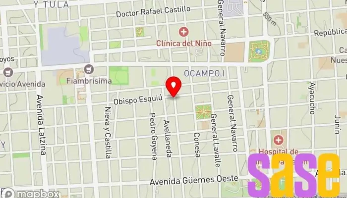 mapa de Aran Servicios Electrónicos e Informáticos Tienda de accesorios para móviles en San Fernando del Valle de Catamarca