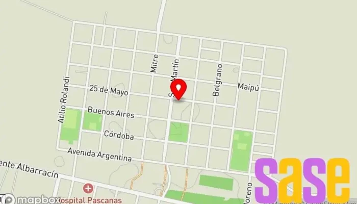 mapa de Ariel Reparaciones Tienda de electrónica en Pascanas