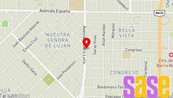 mapa de Artelco S.R.L Tienda de electricidad en Santa Rosa