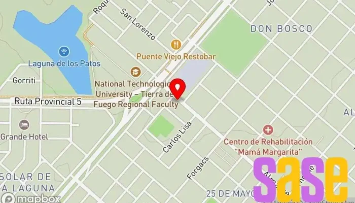 mapa de Athuel Electronica S.a. Fabricante de artículos electrónicos en Río Grande