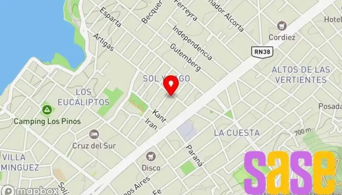 mapa de Barcovsci Instrumental Tienda de repuestos para automóviles, Servicio de reparación de aire acondicionado, Servicio de reparación de sistemas eléctricos para automóviles en Villa Carlos Paz