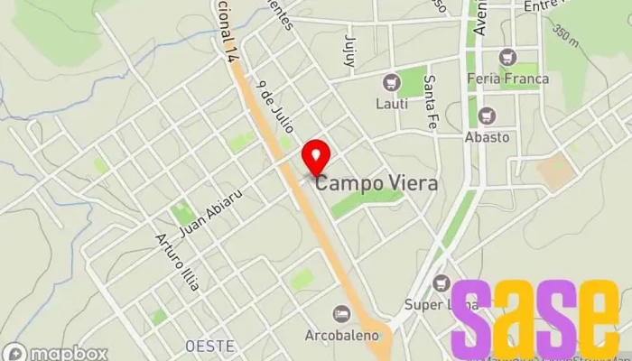 mapa de Baterías Chiply Campo Viera Tienda de baterías para automóvil, Tienda de repuestos para automóviles, Tienda de repuestos para motos en Campo Viera