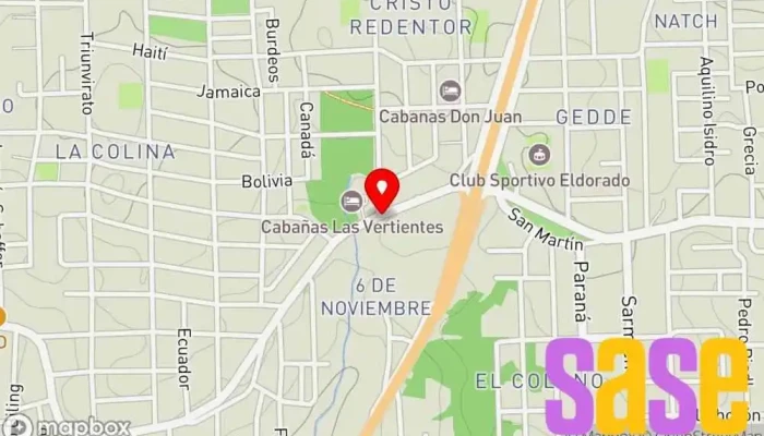 mapa de Baterías Chiply Eldorado Tienda de baterías para automóvil, Tienda de baterías, Tienda de repuestos para motos, Servicio de cambio de aceite, Tienda de repuestos para coches de carreras, Centro de reciclaje en Eldorado
