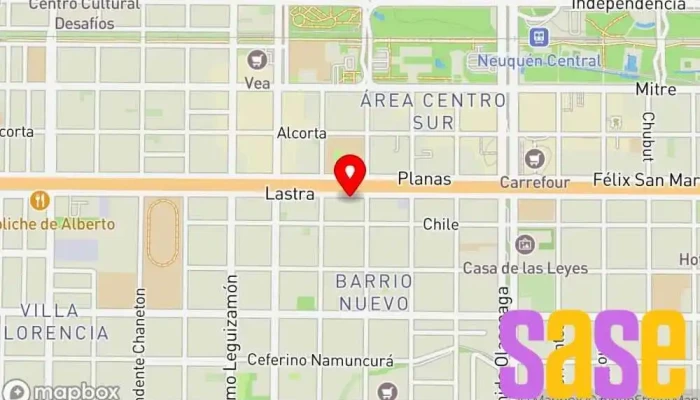 mapa de BIM Materiales Electricos Tienda de herramientas en Neuquén
