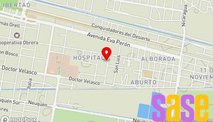 mapa de Binaural Rock Radio Emisora de radio en R8328 Allen