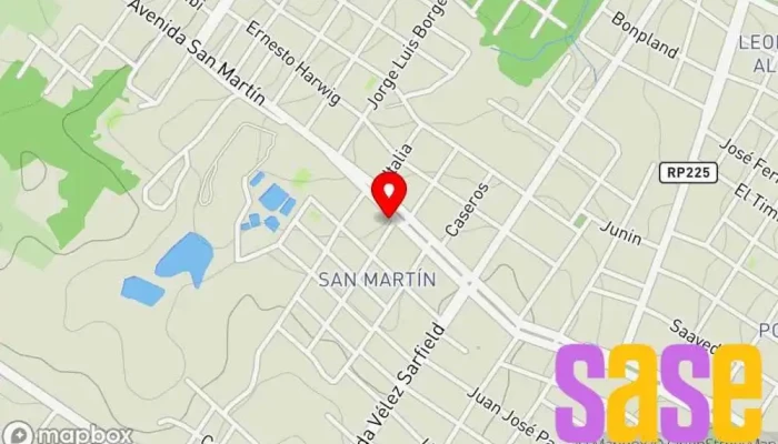 mapa de BobinadosSRLalem Tienda de motores eléctricos en Leandro N. Alem
