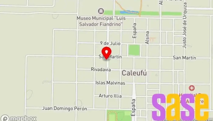 mapa de Caleufu Informatica Soporte y servicios informáticos en Caleufú