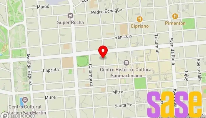 mapa de Canal 34 - San Juan Cadena de televisión en San Juan