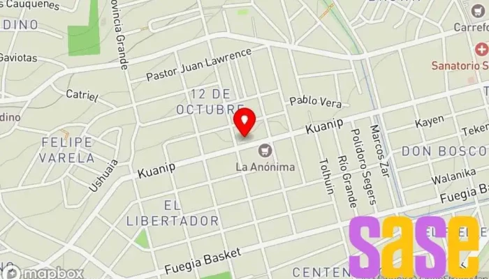 mapa de Casa Lumar Tienda de electricidad en BQO
