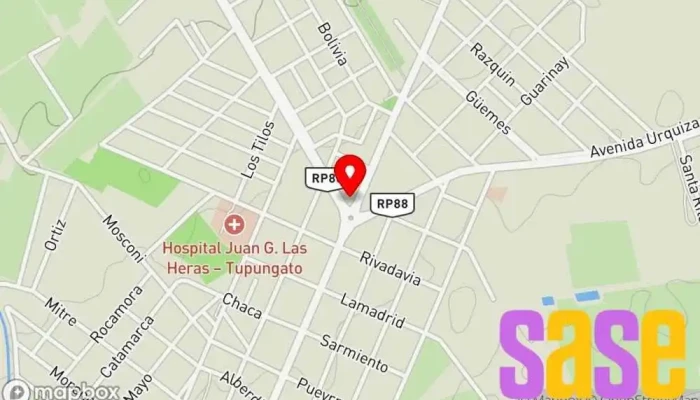 mapa de Casa Reig Tienda de electrónica en Tupungato
