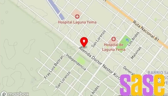 mapa de Celulandia Tienda de electrónica en Laguna Yema