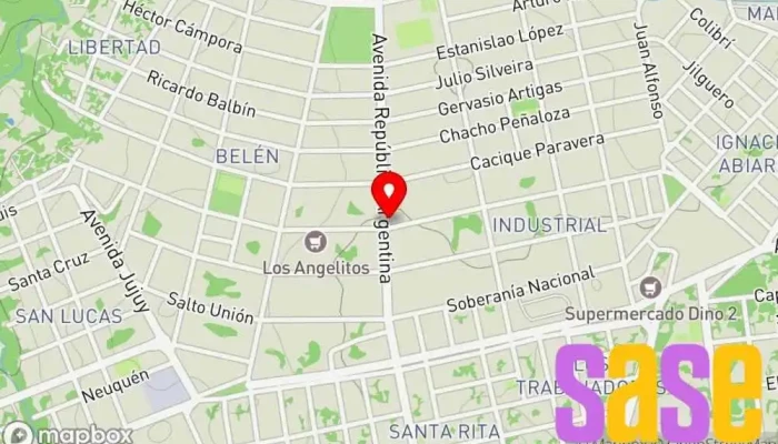 mapa de Central Led Tienda de iluminación en Puerto Iguazú