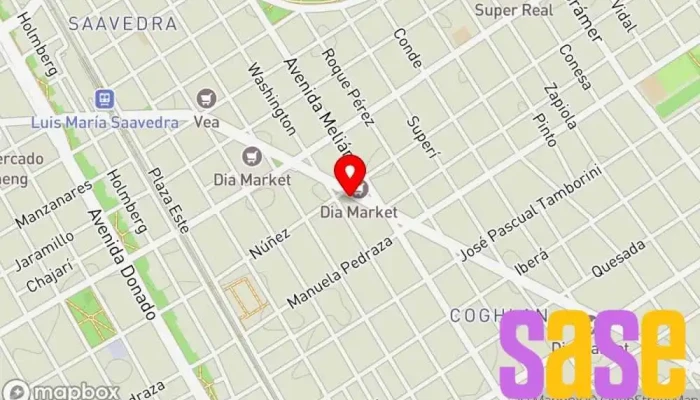 mapa de CES Electrónica Servicio de reparación de televisores, Servicio de reparación de lavadoras y secadoras en Cdad. Autónoma de Buenos Aires