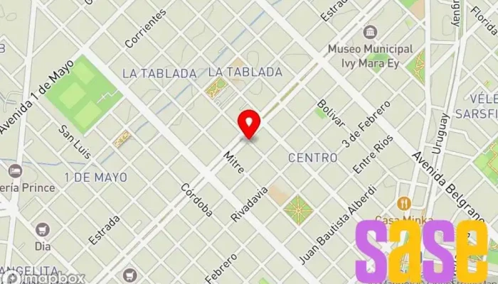 mapa de Cetrogar Tienda de electrónica, Tienda de informática, Tienda de motocicletas en Chajarí