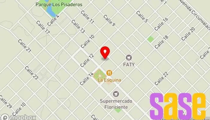 mapa de C.E.Vic. Ltda. Oficinas de empresa en Victorica