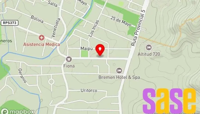 mapa de Cipresal Tienda de herramientas en Villa Gral. Belgrano