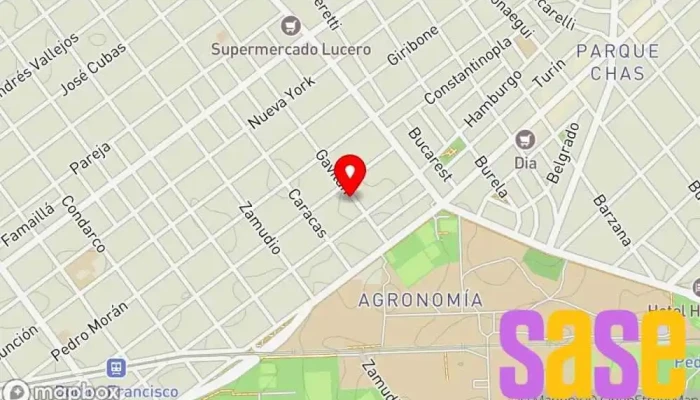 mapa de Circuitos Impresos Sei Compañía eléctrica en Cdad. Autónoma de Buenos Aires