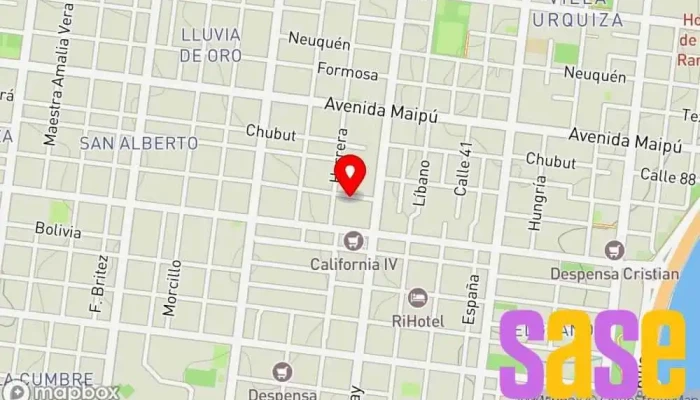 mapa de Ciudad Electrica SRL Tienda de electricidad en Posadas