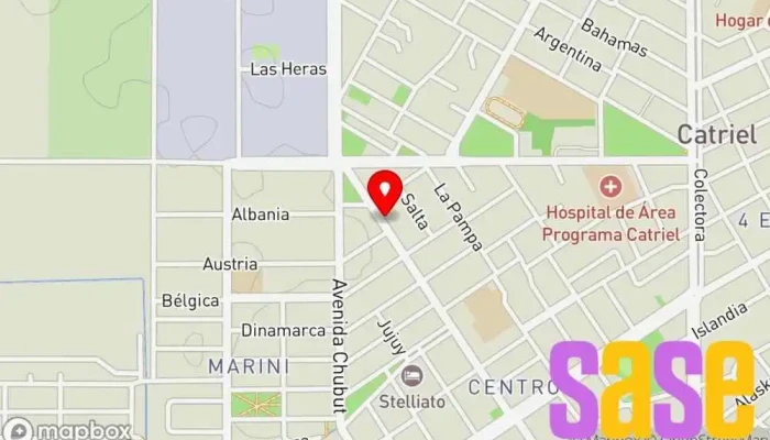 mapa de Ciudad Radio 93.1 Mhz Emisora de radio en Av. Gral. Roca 370