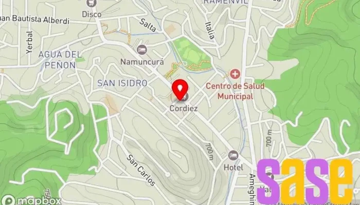 mapa de Click Derecho Tienda de informática en Río Ceballos