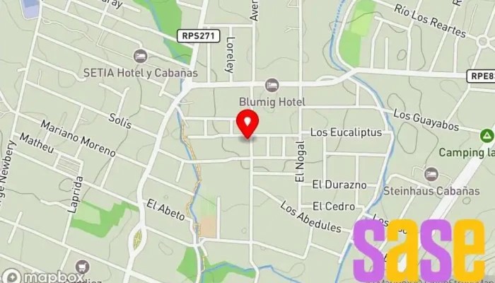 mapa de Cooperativa de aguas corrientes de villa General Belgrano Oficinas de empresa en Villa Gral. Belgrano