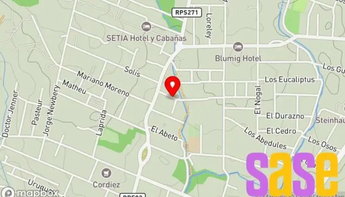 mapa de Cooperativa de Luz y Fuerza De Villa General Belgrano LTDA. Oficinas de empresa en Villa Gral. Belgrano