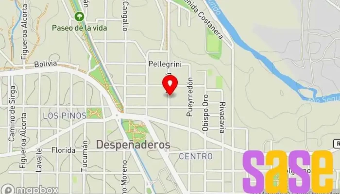 mapa de Cooperativa De Obras Y Servicios Publicos De Despenaderos Limitada  en Despeñaderos