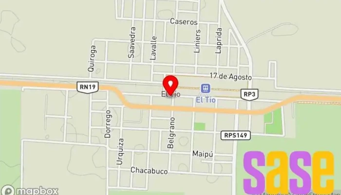mapa de Cooperativa de Servicios Públicos El Tio - Villa Concepción Ltda. Oficinas de empresa en El Tío