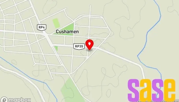 mapa de Cooperativa Eléctrica Cushamen Compañía eléctrica en Cushamen