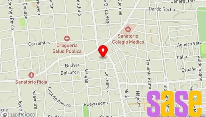 mapa de Cooperativa Electromecánica Selius Tienda de motores eléctricos en La Rioja