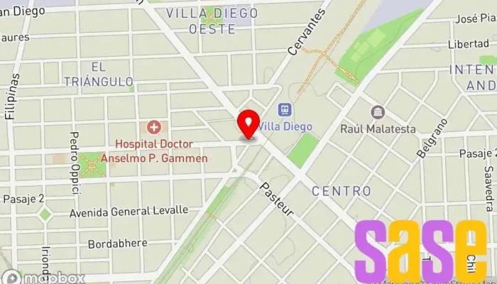 mapa de Cooperativa Telefónica de Villa Gobernador Gálvez Ltda. Proveedor de servicios de Internet, Empresa de instalación de televisión por cable, Compañía telefónica en Villa Gdor. Galvez