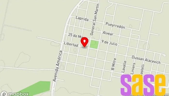 mapa de Cooperativa Villa Ascasubi Compañía eléctrica en Villa Ascasubi