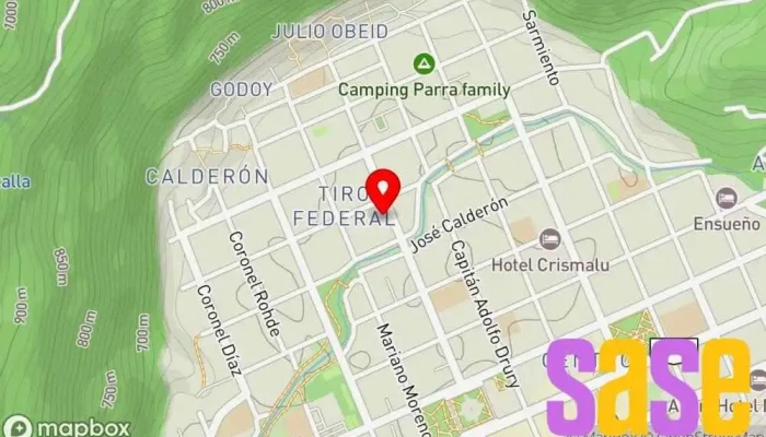 mapa de Cordillerana Iluminacion Tienda de iluminación en San Martín de los Andes