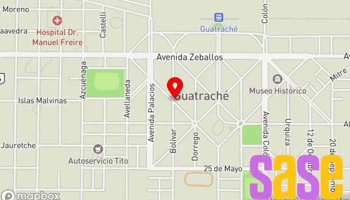mapa de Cosegu  en Guatraché