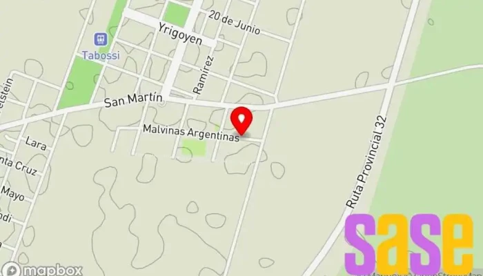 mapa de Cpa Solelec Taller de reparaciones eléctricas en Tabossi