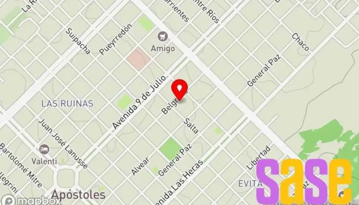 mapa de Cromo Electricidad E Iluminacion Tienda de iluminación en Apóstoles