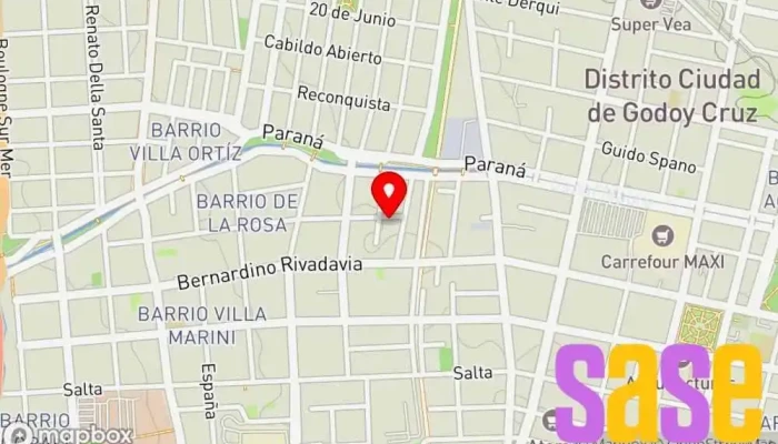 mapa de Cuántica Servicio Técnico Servicio de reparación de televisores, Soporte y servicios informáticos en Godoy Cruz