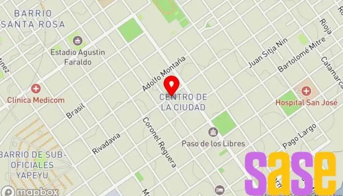 mapa de De Libres para el Mundo Emisora de radio en W3230 FYS