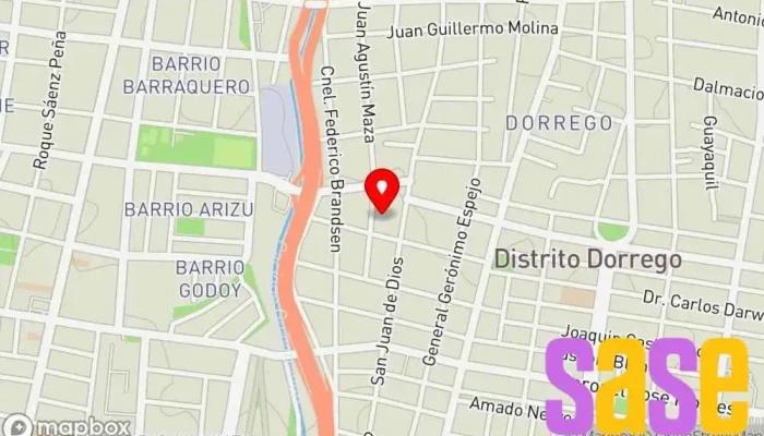mapa de Distribuidora icuadrado Cuyo Tienda de alarmas antirrobo, Tienda de electricidad, Tienda de iluminación en Guaymallén