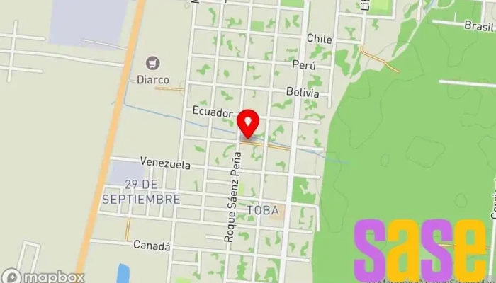 mapa de Dulces Clorinda Tienda de electrónica en Clorinda