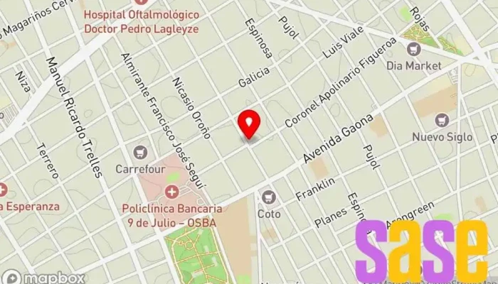 mapa de Eba Electricidad De Buenos Aires Electricista, Compañía eléctrica en Cdad. Autónoma de Buenos Aires