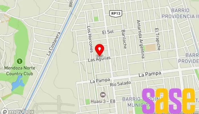 mapa de Eg electrónica Servicio de reparación de televisores en Las Heras